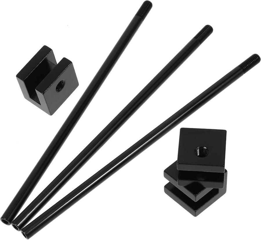 BBQ Grill Bakplaat Grillrek Ovenplaat Buiten Koken Stevige Aluminium Legering 3x3x3mm Zwart