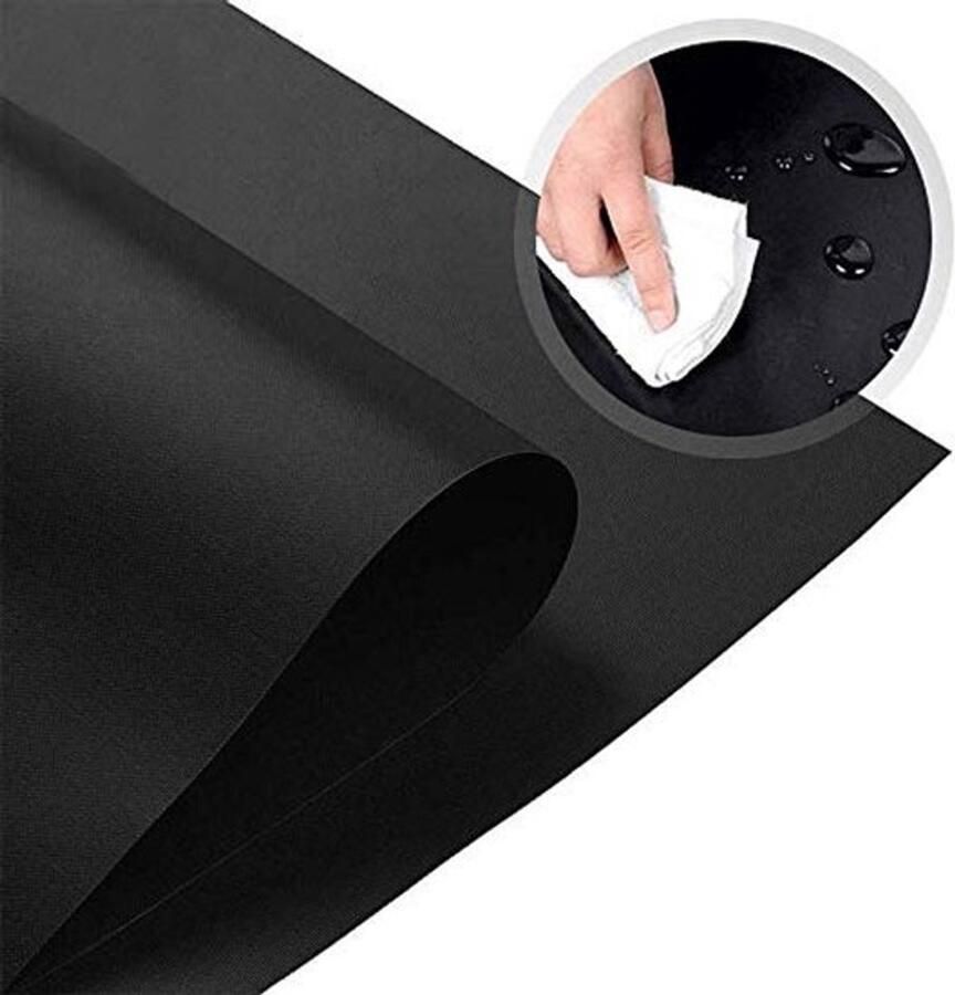 BBQ Grill Mat Set 5 Stuks Herbruikbare Anti-aanbakmat voor Grillen en Bakken Geschikt voor Gasgrills Houtskool Oven en Elektrische Kookplaten 40 x 50 cm
