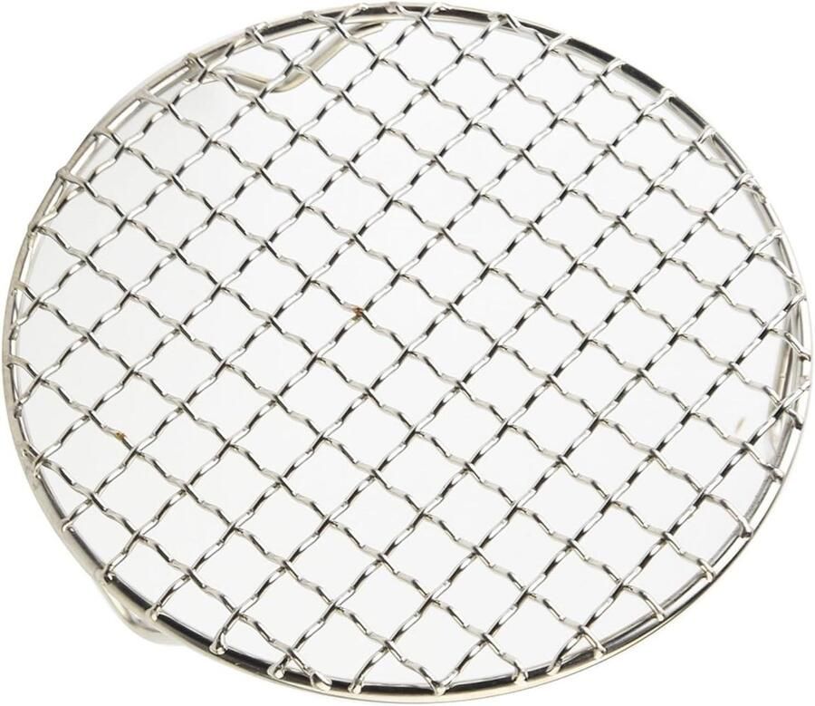 BBQ Grill Rooster Koelrek Bakrek Buiten Koken Roestvrij Staal 20 cm Zilver