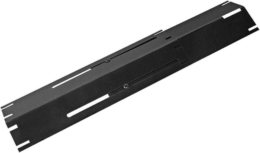 BBQ Grill Warmteplaat Vlamverdeler Grill Buiten Grillen Gelijkmatige Warmte 34 x 10 cm Zilverkleurig