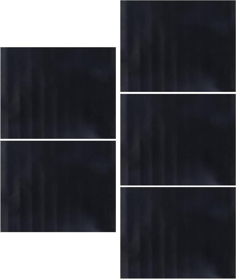 BBQ Grillmat Antiaanbak Mat Buiten Koken Herbruikbaar 50x40cm Zwart
