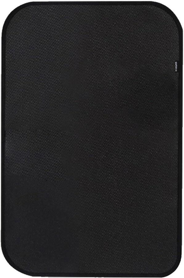 BBQ Grillmat Terras Grillmat Vloer Beschermen Hittebestendig Glasvezel 99 x 152 cm Zwart