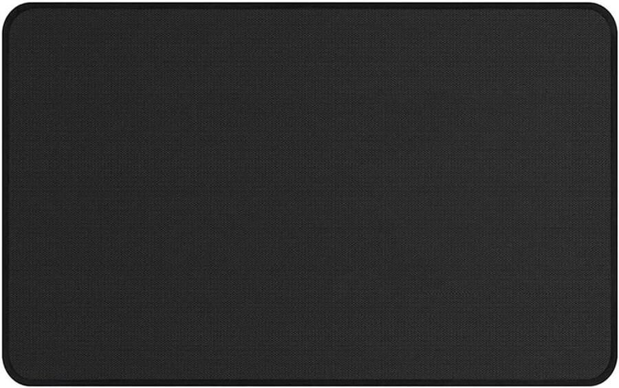 BBQ Grillmat Vuurput Pad Buiten Grillen Hittebestendig Glasvezel 38x46cm Zwart