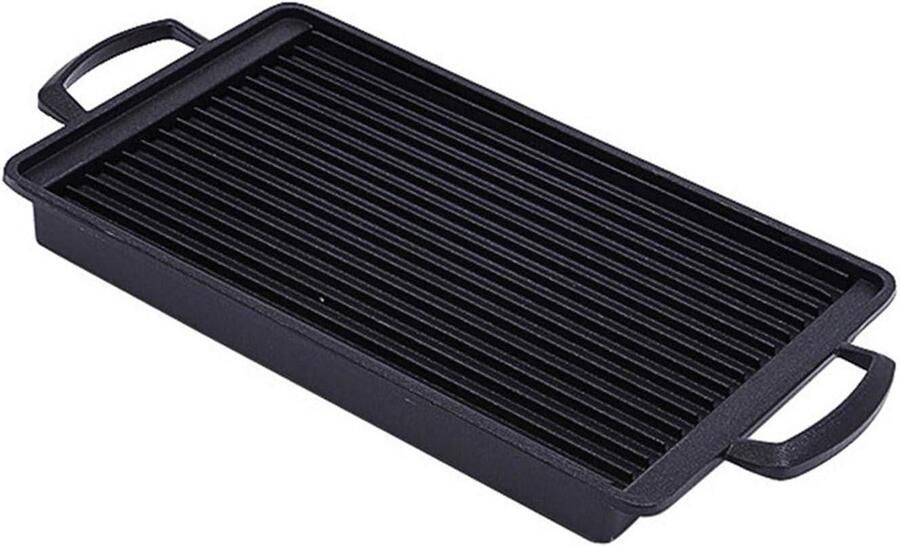 BBQ Grillplaat Bakplaat Buiten Koken Antiaanbaklaag Verschillende maten Grijs