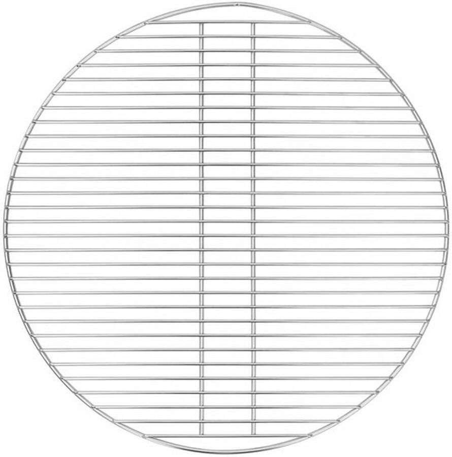 Gecheer Grillrooster roestvrij staal Ø 57 cm roestvrij eenvoudige reiniging voor outdoor barbecues kleine groepen 42008308