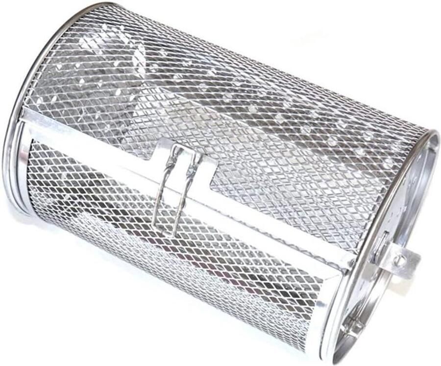 BBQ Grillrooster Kampeer Grill Buiten Koken Roestvrij Staal 15 x 25 cm Zilver