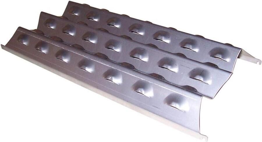 BBQ Hitteplaat Grill Onderdeel Barbecue Onderhoud Roestvrij Staal 16 x 18.2 cm Zilverkleurig