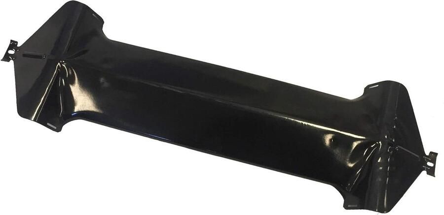 BBQ Hitteplaat Vervangende Plaat Grillen Buiten Porselein Staal 70 x 21 cm Zwart