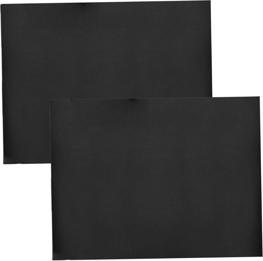BBQ Mat Grill Laken Lekker Grillen Anti-aanbak Hittebestendig 40 x 50 cm Zwart