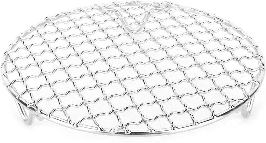 BBQ Net Grill Mesh Vis Grillen Roestvrij Staal 16.5 cm Diameter