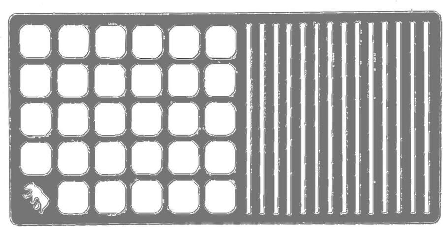 BBQ rooster Grillpan bakplaat Buiten koken Geruit kookoppervlak 13 x 28 cm Grijs