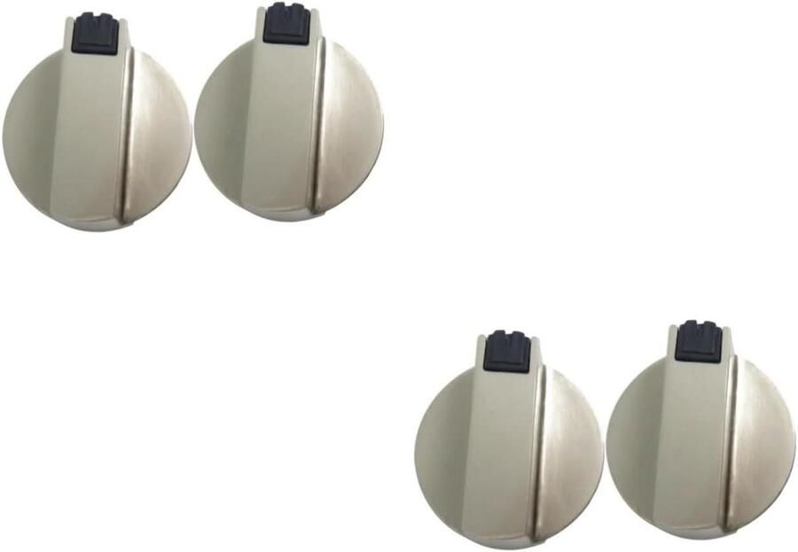Bedieningsknoppen Gasfornuis Fornuis Knoppen Kookplaat Vervangen Keukenapparatuur Universeel 8mm Gat 4 x 4 x 2.4 cm