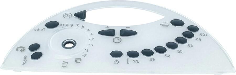 Bedieningspaneel Deksel Voorpaneel Keukenmachine Reparatie Keukenmachine Compleet met Knoppen 26.5 cm Wit Zwart Grijs