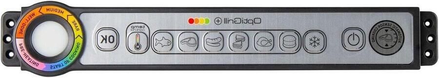 Bedieningspaneel Grill Dashboard Knop Apparaat Reparatie Origineel Reserveonderdeel 32 x 9 x 4 cm Rood