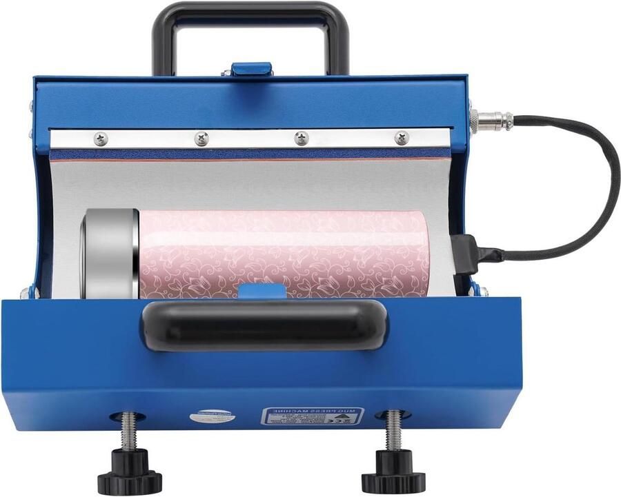 Beker Warmtepers Transfer Machine Mokken Personaliseren Snelle Verwarming 568ml tot 852ml Blauw