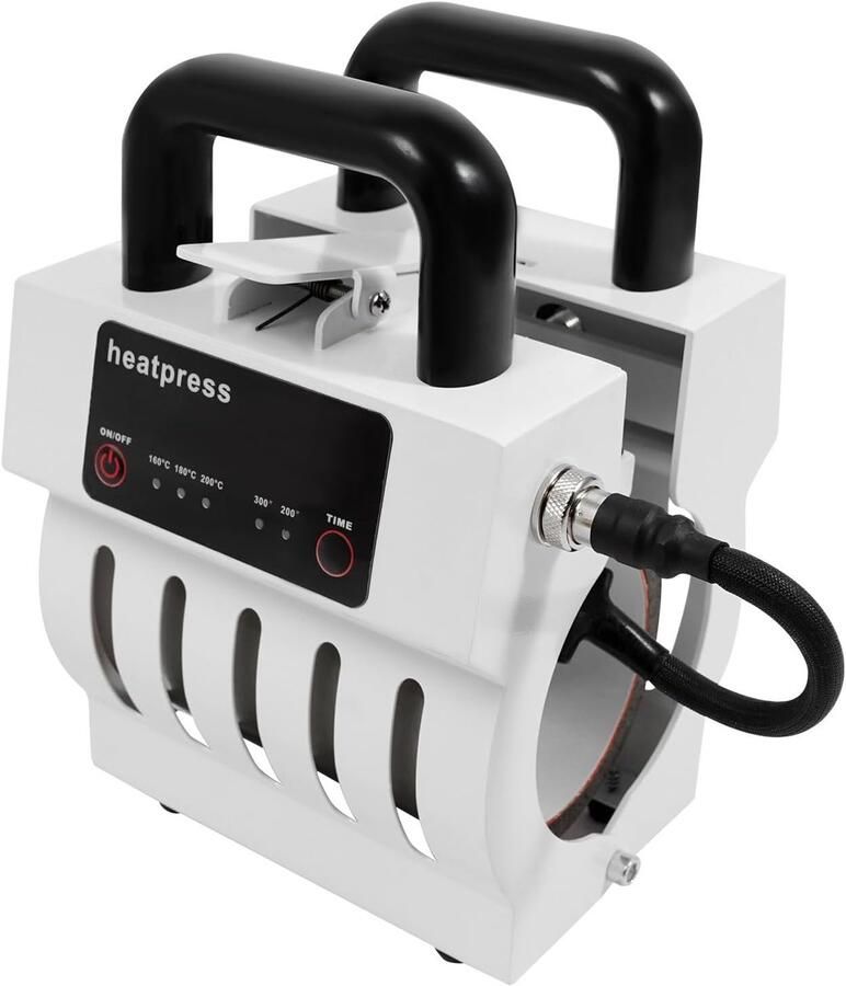 Bekerpers Mokkenpers Gepersonaliseerde Geschenken Temperatuur Tijdregeling 350W 25ml Wit