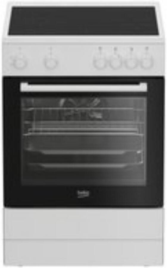 Beko FBM6701W-1 Keramisch Fornuis + 3 Jaar Gratis Extra Garantie