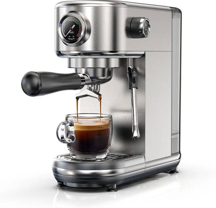 Benelux Select Espressomachine – Espresso Machine – Espresso Apparaat – Pre-infusie – 1 3L tank 4.2kg 29 x 22 x 31 cm