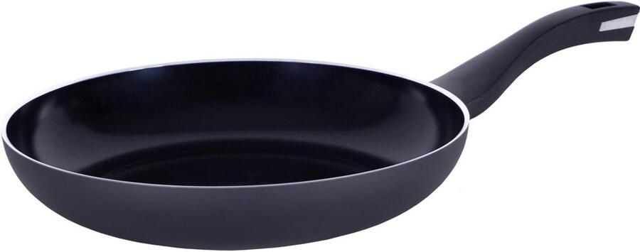 Berndes Pan 24 cm b.green aluminium gerecyclede inductie braadpan gemaakt van 100% gerecyclede blikjes zwart