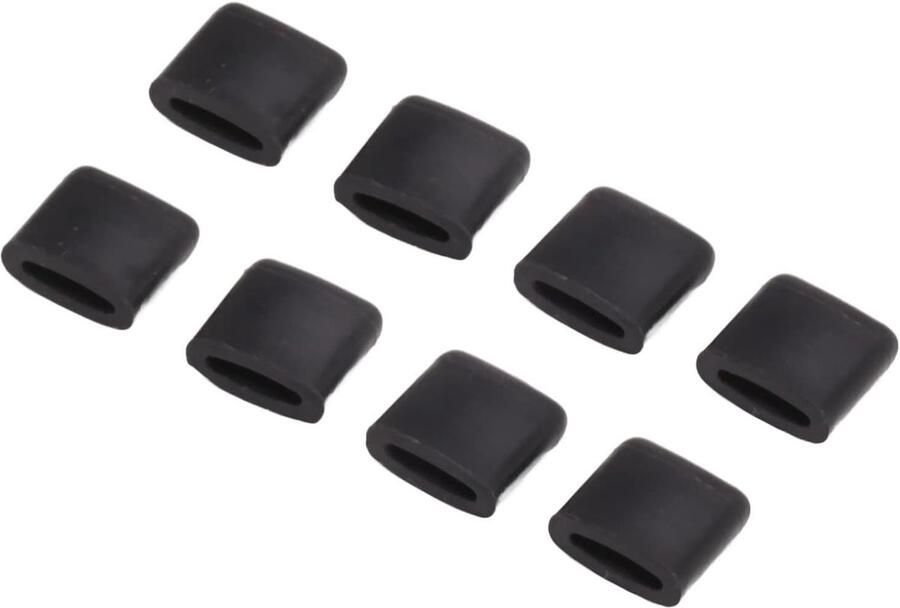 Beschermende Voetjes voor Air Fryer 8 Stuks Rubberen Bumpers Vervangende Anti-slip Beschermkappen voor Grill Pan