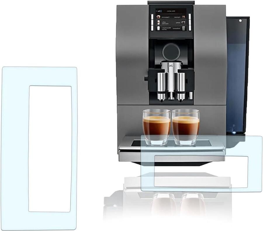 Beschermfolie Koffiezetapparaat Folie set Apparaat beschermen Op maat gesneden 1 set Transparant