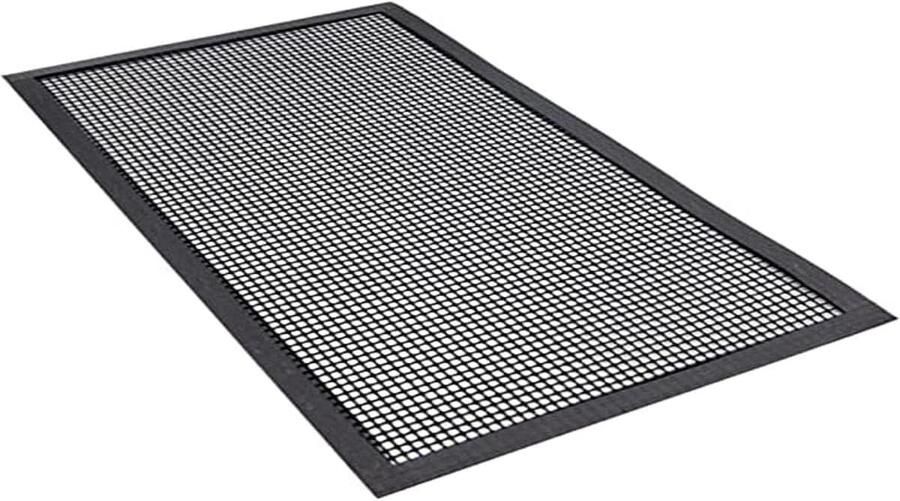 Beschermingsmat Inductie Kookplaat Mat Krasvrij Koken Versterkte Rand 44 x 24 cm Zwart