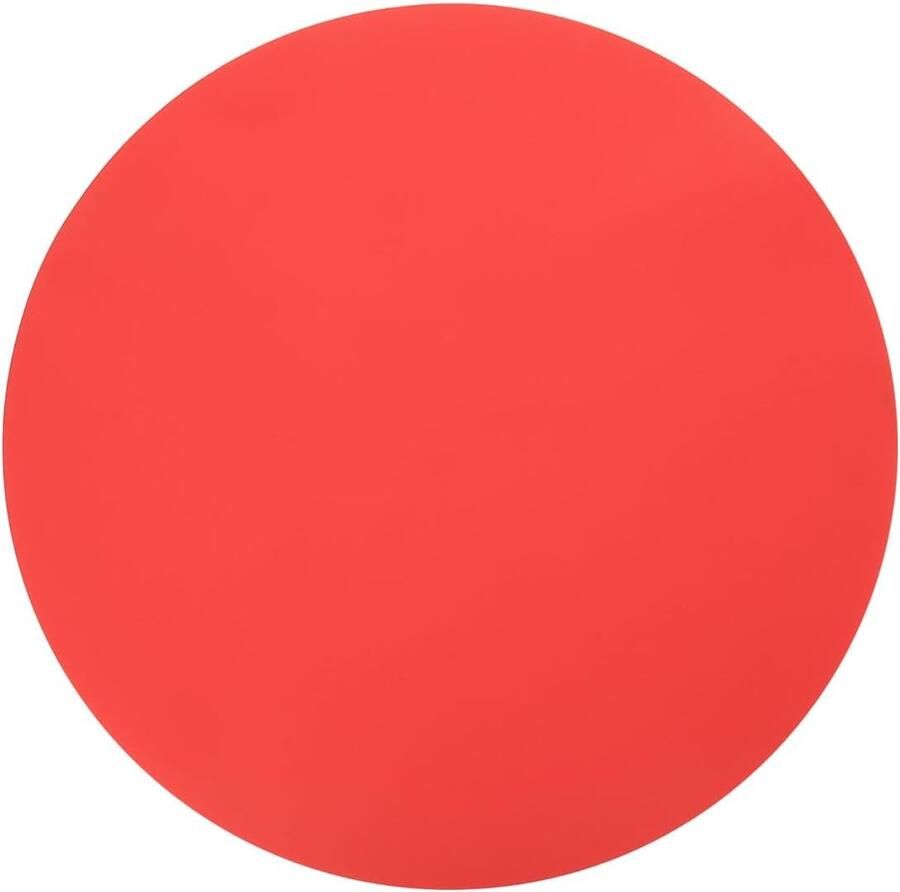 Beschermmat Inductie Kookplaat Mat Voorkomt Krassen Hittebestendig Siliconen 30x30 cm Rood