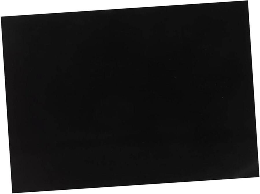 Beschermmat Inductie Kookplaat Onderlegger Schoon Koken Hittebestendig Siliconen 25x35 cm Zwart