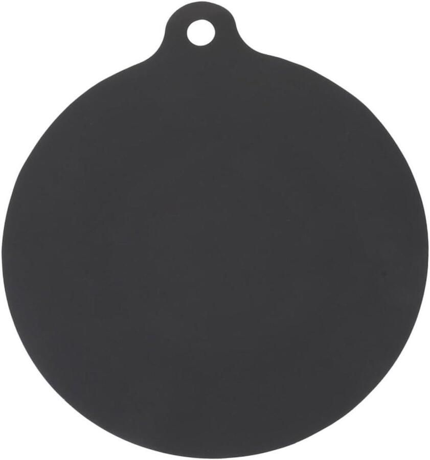 Beschermmat Inductiekookplaat Siliconen Mat Kookplaat Koken Hittebestendig Antislip 180 x 210 mm Zwart
