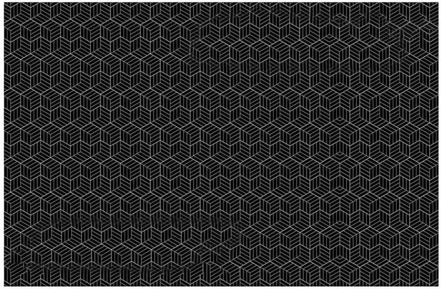 Beschermmat Kookplaat Antislip Mat Keuken Beschermen Hittebestendig Siliconen 52x78 cm Zwart