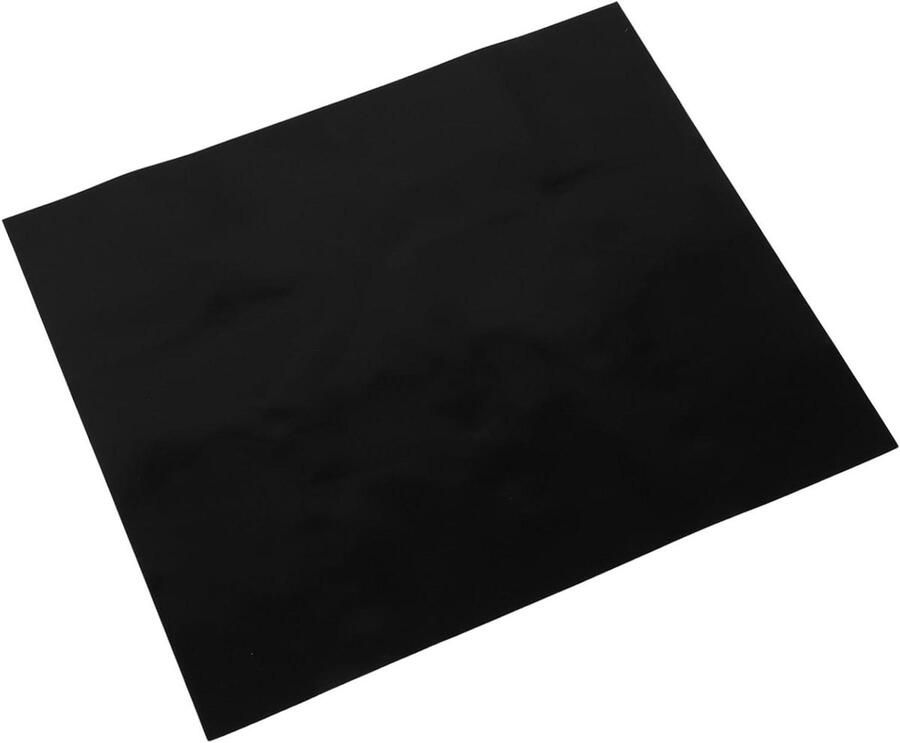 Beschermmat Kookplaat Inductiemat Fornuis Kookplaat Beschermen Hittebestendig Glasvezel 61x52cm Zwart