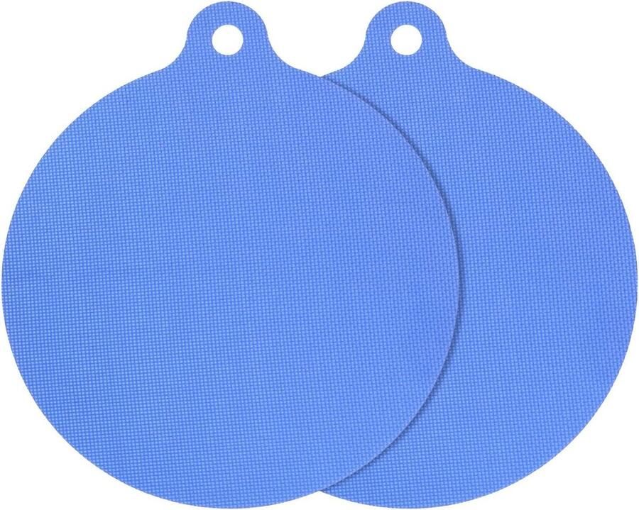 Beschermmatten Inductiekookplaat Siliconen Matten Koken Beschermen Hittebestendig Antislip 25 x 22 cm Blauw