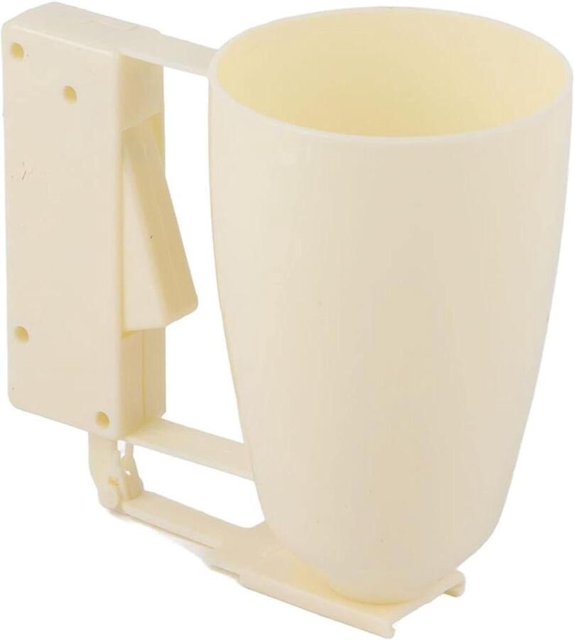 Beslag Dispenser Beslag Fles Bakken Maken Voedselveilig ABS 15.8 cm Wit