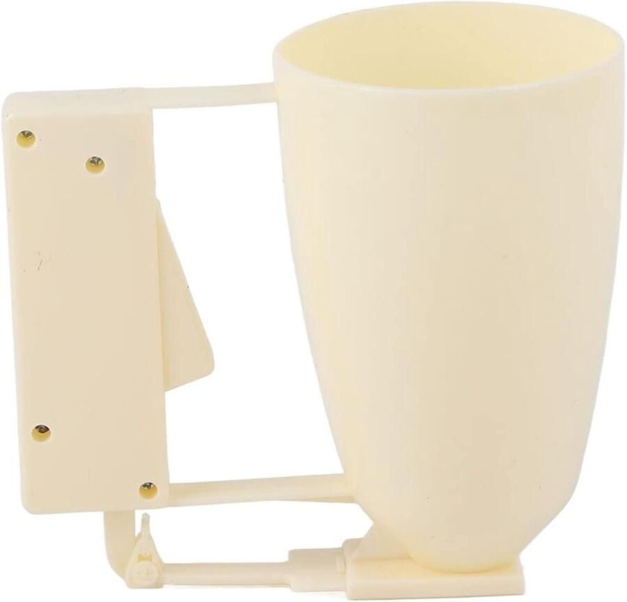 Beslag Dispenser Beslag Fles Pannenkoeken Bakken Eenvoudige Dosering 17 x 15 x 9 cm Transparant