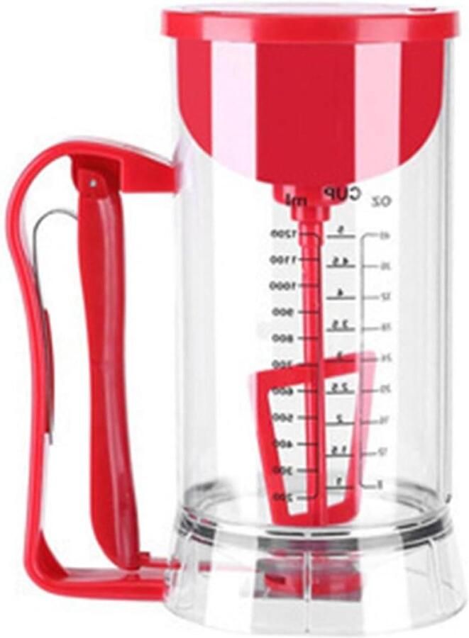 Beslag Dispenser Beslag Mixer Bakken Maken Automatische Menging 1500ML Capaciteit Wit