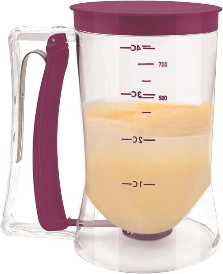 Beslag Dispenser Beslag Separator Pannenkoeken Bakken Precisie Gieten 18.5 cm a