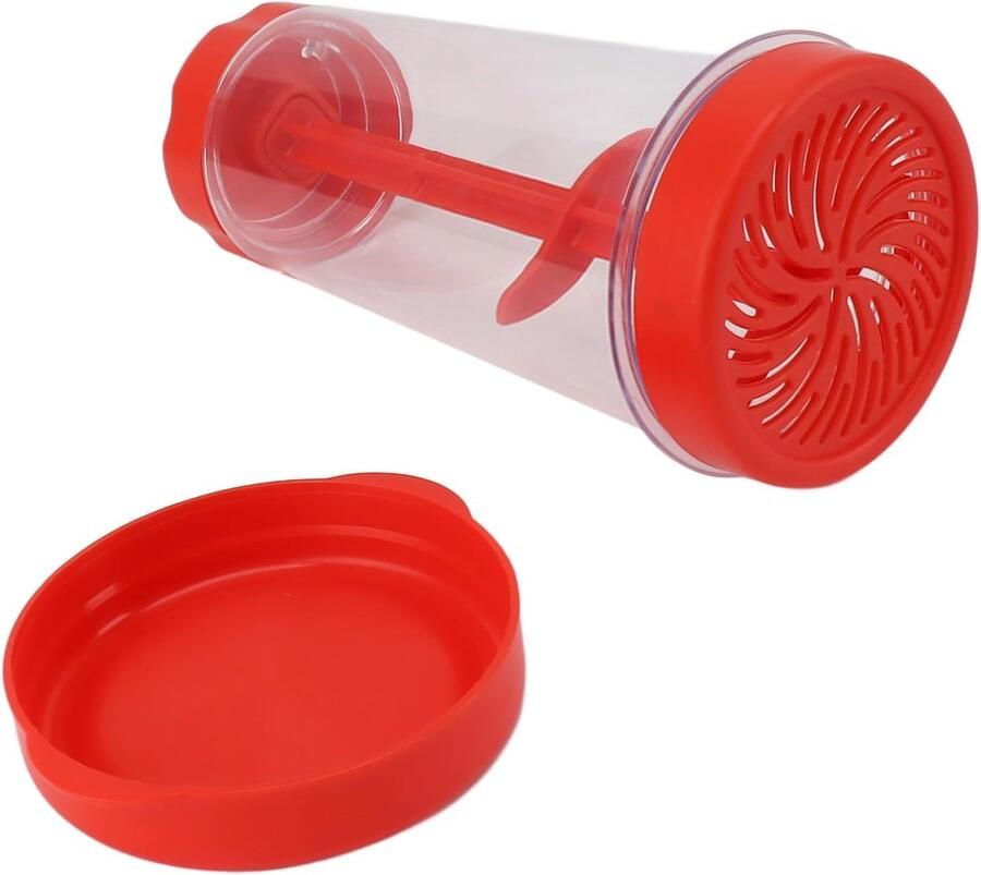 Beslag Dispenser Deeg Trechter Pannenkoeken Bakken Eenvoudige Controle 25 x 11 x 11 cm Wit