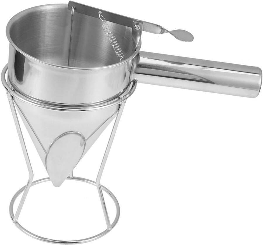 Beslag Dispenser Pannenkoek Dispenser Bakken En Koken Met Afneembare Standaard 16.8 x 13.5 x 13.5 cm