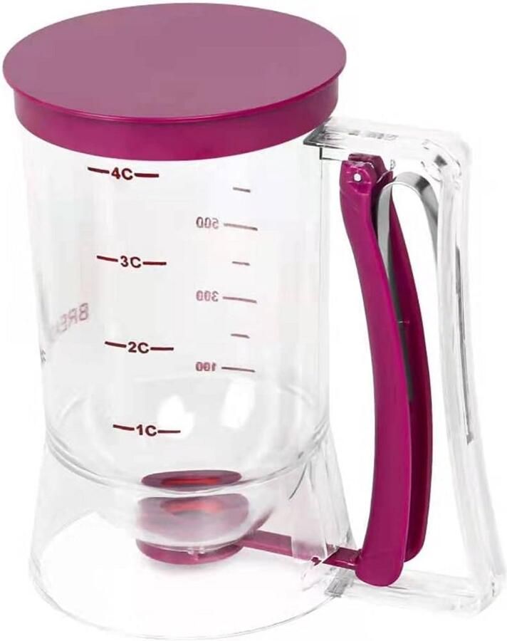 Beslag Dispenser voor Pannenkoeken Cupcakes en Wafels Noodzakelijk Bakgereedschap