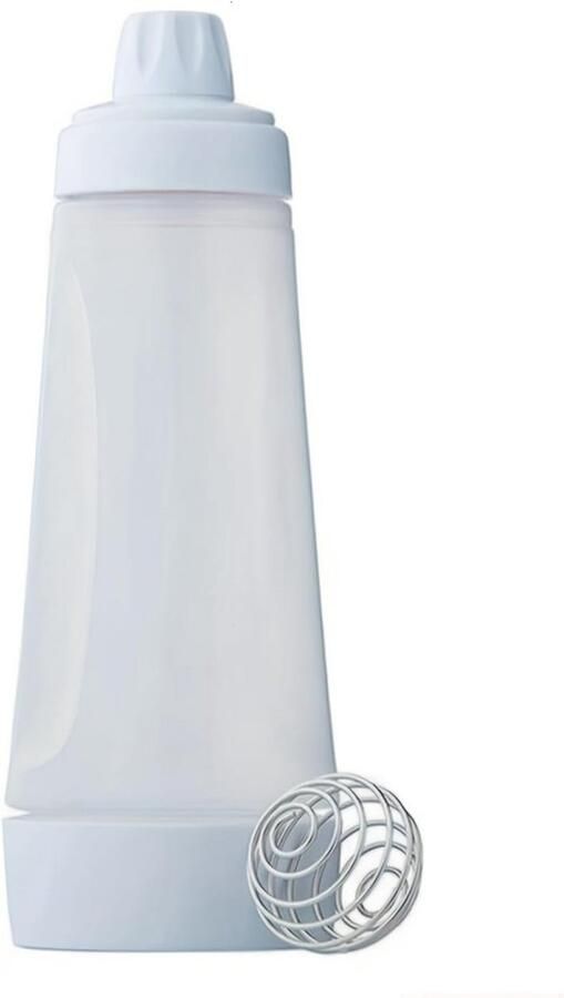 Beslag Klopper en Portioneerder met Kom 1000 ml Deeg Dispenser voor Pannenkoeken Wafels en Muffins