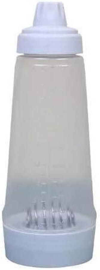 Beslag Mixer Dispenser Pannenkoek Fles Ontbijt Maken 2-in-1 Mixer Dispenser 1 Gram Zwart