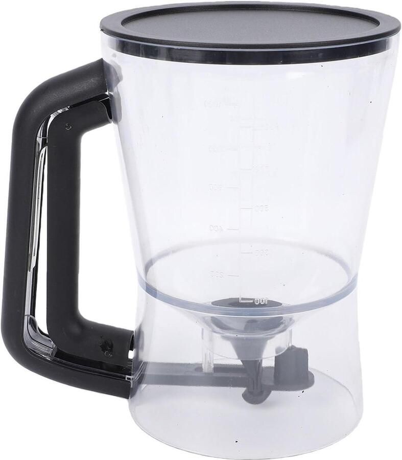 Beslagdispenser Beslagschenker Deegverdeler Bakken en Desserts Praktische Portiecontrole 18x19cm Wit