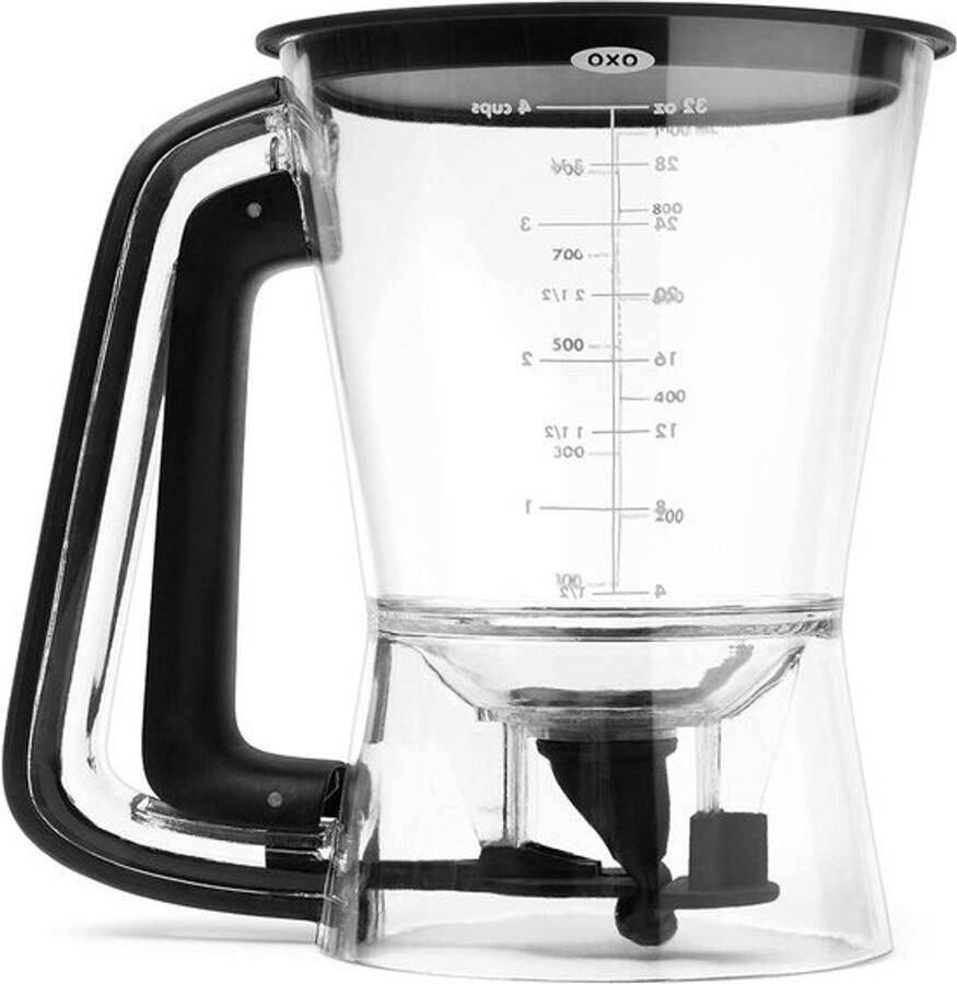 Beslagdispenser Deegverdeler Bakken Maken Drupvrije Schenktuit 1 Liter Transparant