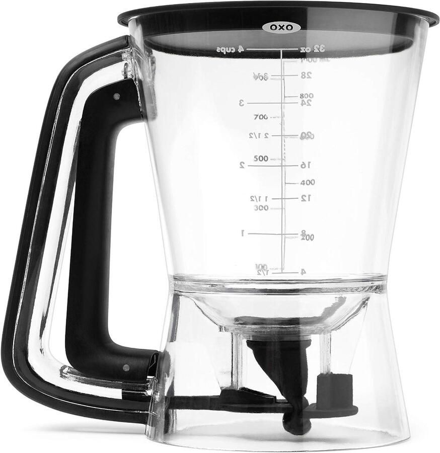 Beslagdispenser Deegverdeler Bakken Maken Drupvrije Schenktuit 1 Liter Transparant