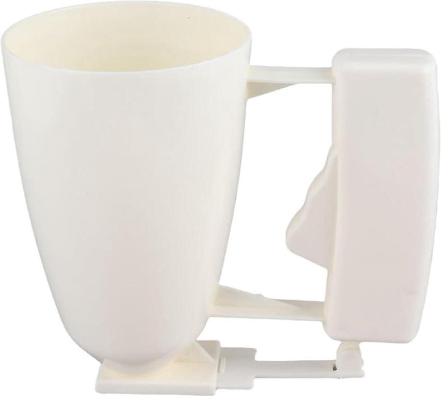 Beslagdispenser Deegverdeler Beslagmaker Bakken en Koken Instelbare Sterkte 9 x 14.5 cm Wit