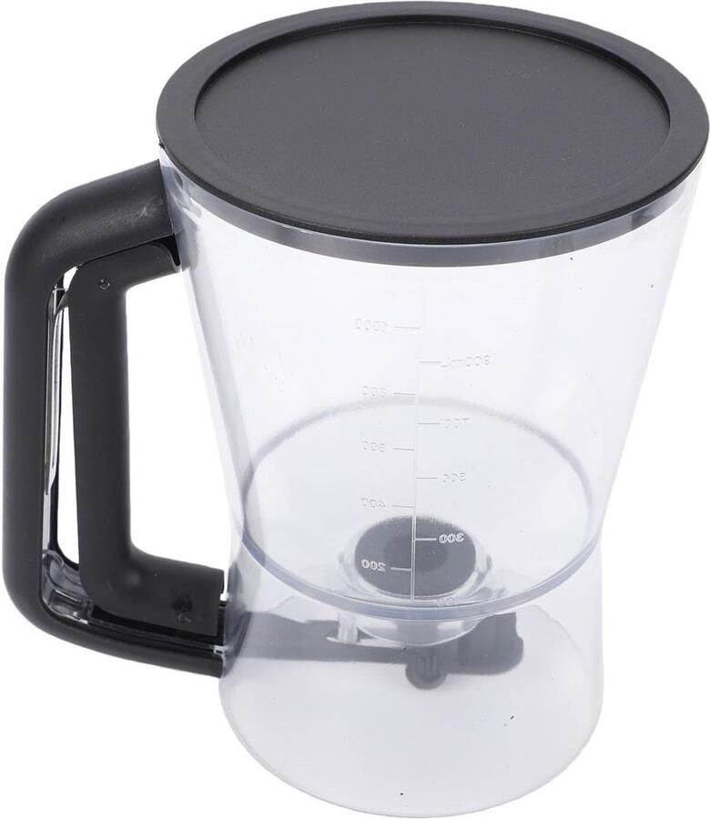 Beslagdispenser Pannenkoekenverdeler Cupcake Scheider Gelijkmatig Bakken Comfortabele Handgreep 18 x 19 cm Wit