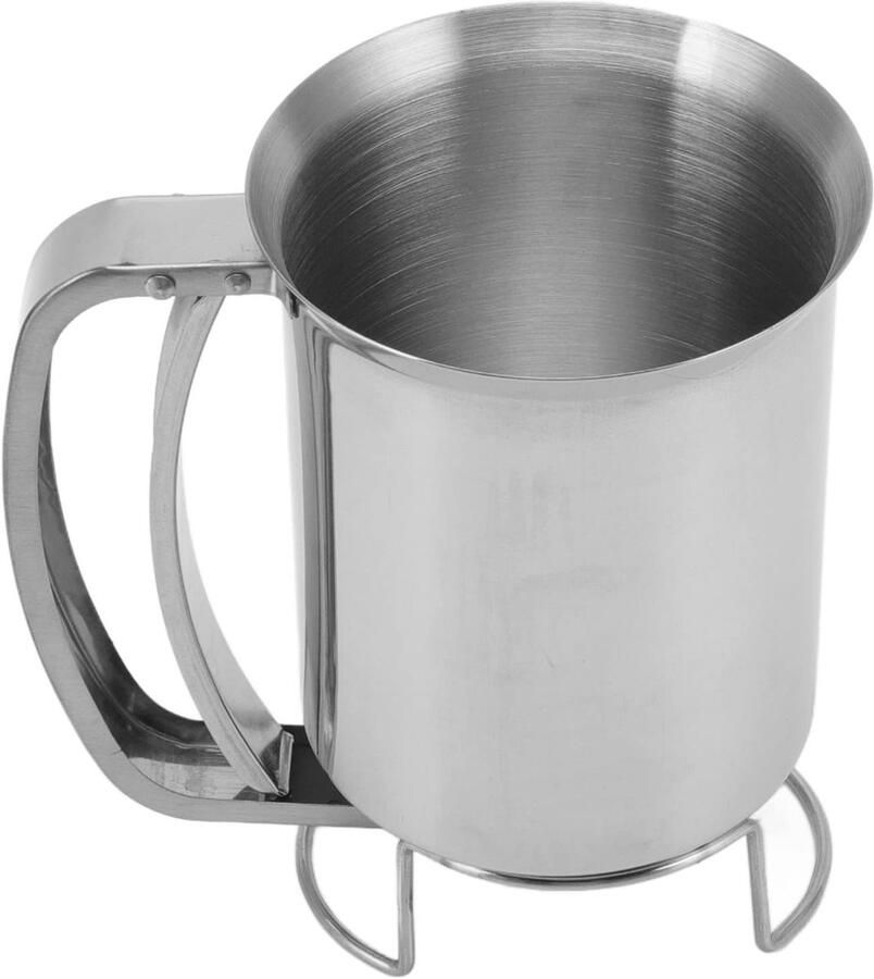 Beslagdispenser Roestvrij Staal Deeg Schenker Bakken Thuis Eenvoudige Bediening 10.5x16.2cm