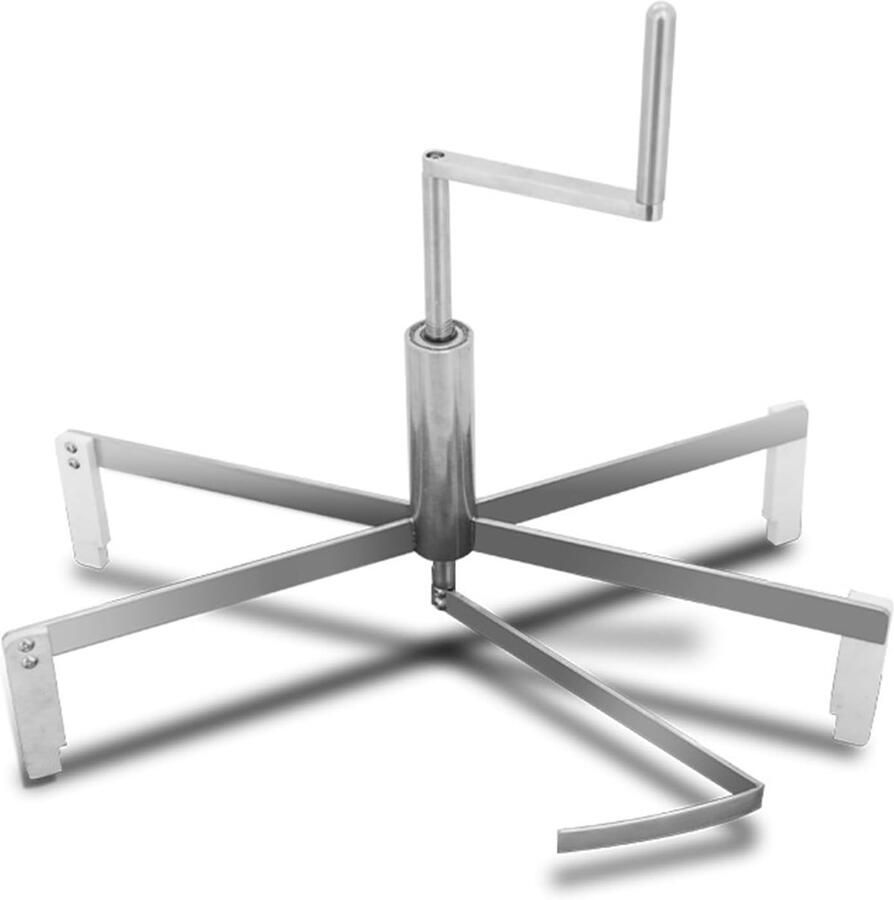 Beslagspreider Roestvrij Staal Pannenkoekenmaker Handmatig Gelijkmatig Beslag Verdelen Draaibare Handgreep 40cm Diameter