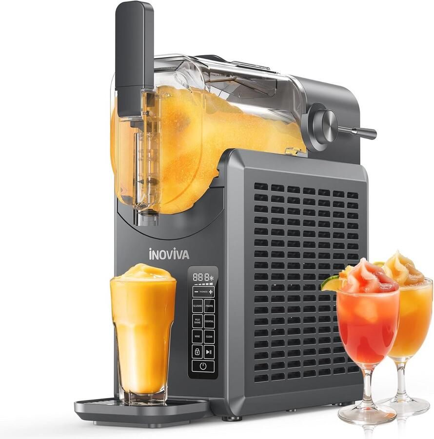 Bevroren drankmaker voor thuis 64 oz Slushie-machine met zelfreinigende functie en 5 programma's