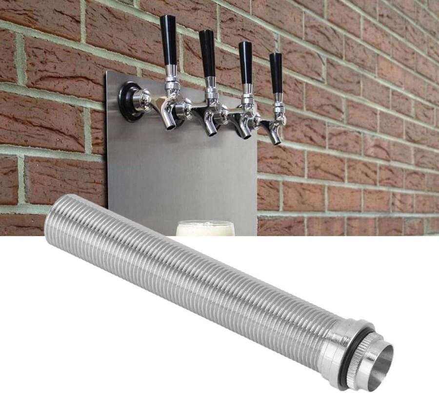 Bierkraan Extender 150mm Tap Locking Flens G5 8 Draft Bier Dispenser Verlengstang Voor Wijnvat